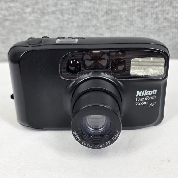 NIKON ONE TOUCH ZOOM AF 35MM VINTAGE 35MM FILM CAMERA FLASH ZOOM 38–70MM - Picture 6 of 14